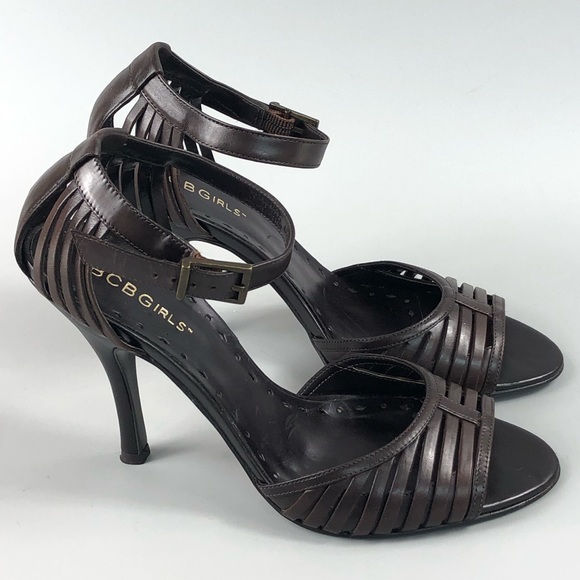 BCBGirls Women’s Open Toe Heeled Sandals Size 6.5B - Picture 5 of 9